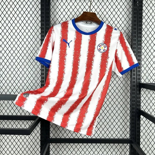 Maillot Paraguay World Cup 2026 Home Pass D