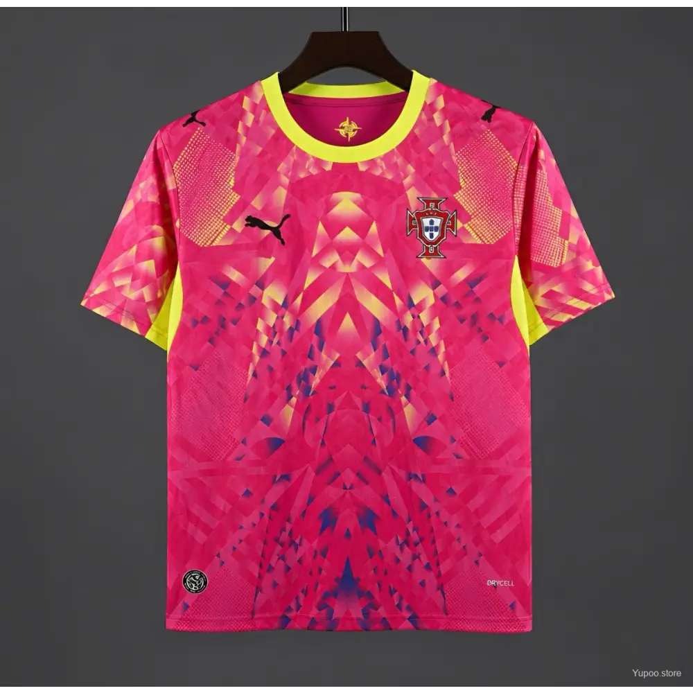 Portugal WM 2026 Torwarttrikot Pink