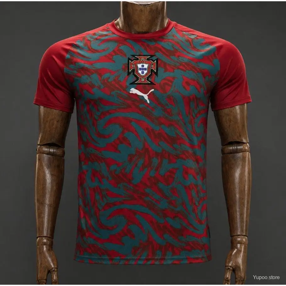 Portugal Trikot WM 2026 Pre-Match Rot