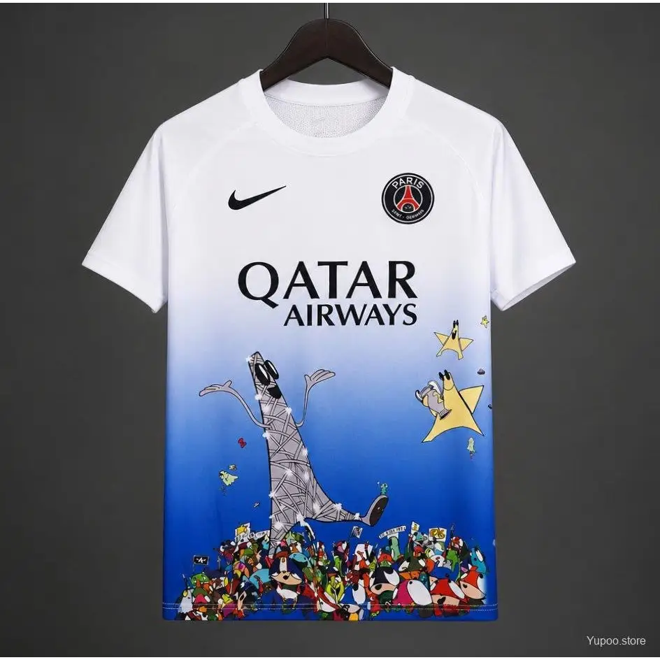 Maillot PSG Pré Match Back to Back 2025/2026 Passe D
