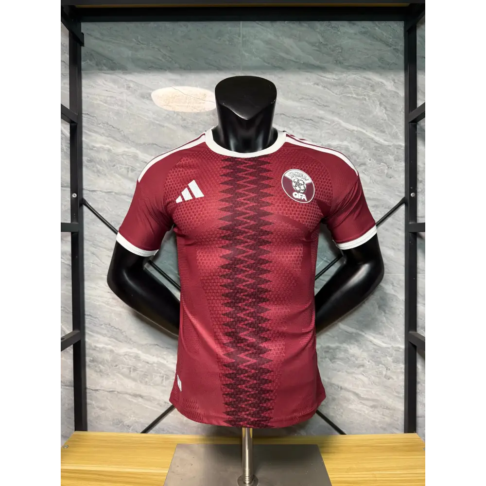 Qatar Home Jersey World Cup 2026 Player Version