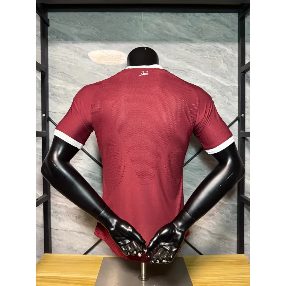 Qatar Home Jersey World Cup 2026 Player Version