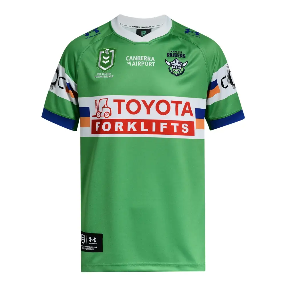 Raiders Home Rugby Jersey NRL Under Armour 2026