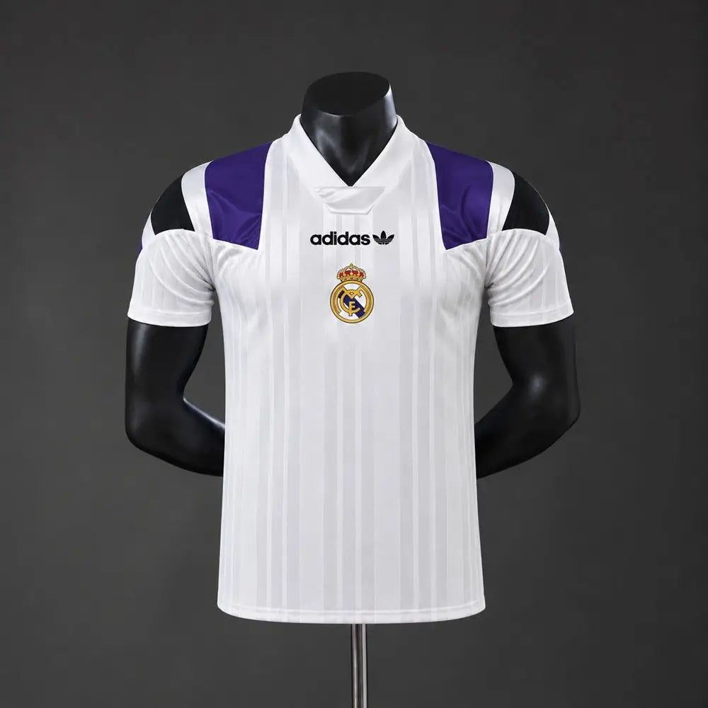 Maillot Real Madrid 26/27 EQT Blanc Version joueur Passe D