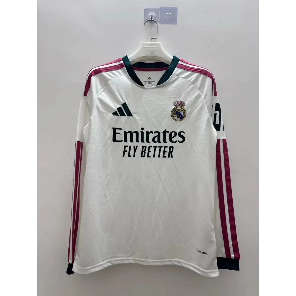 Real Madrid Home Long-Sleeve Jersey 2026/2027