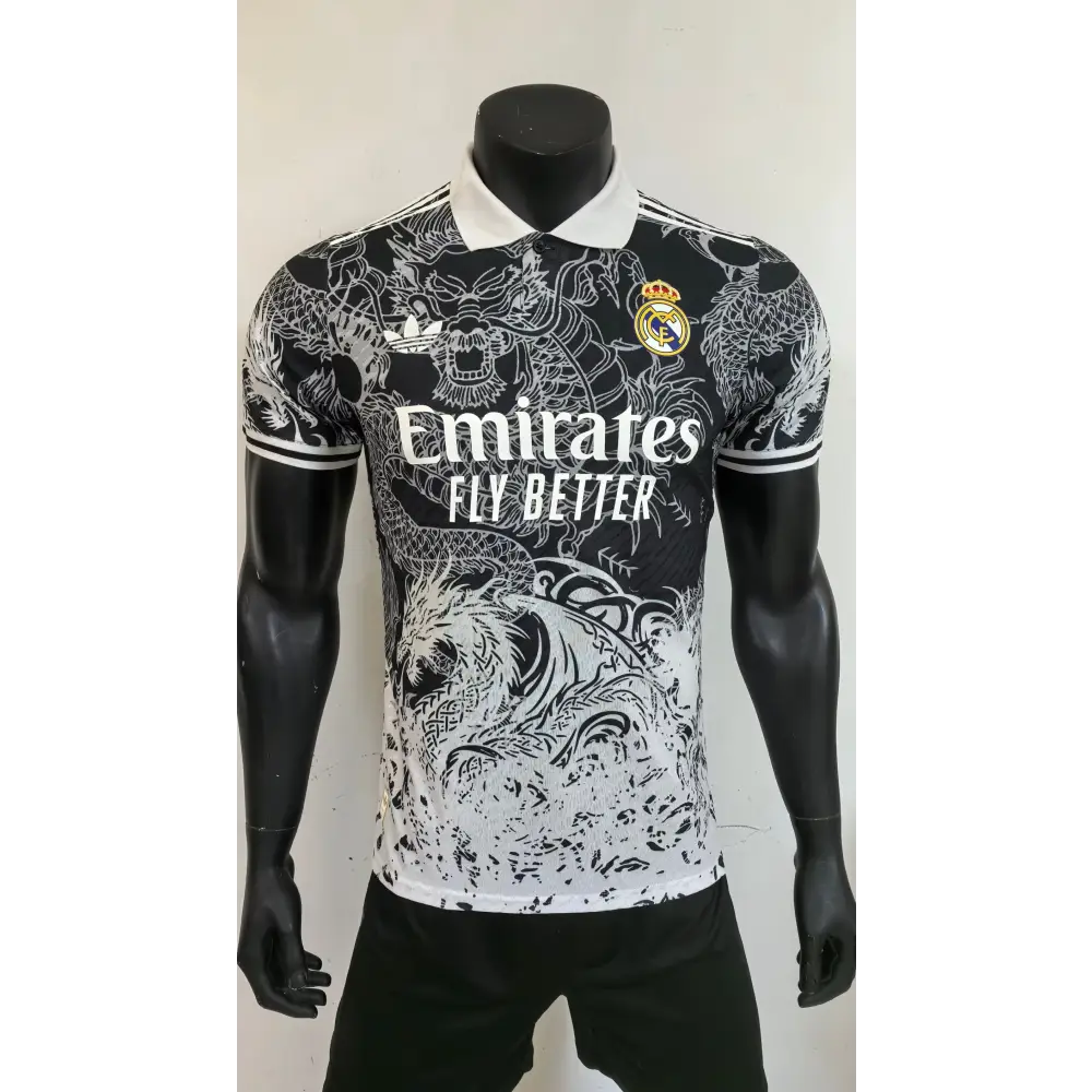 Real Madrid white dragon jersey 2025/2026