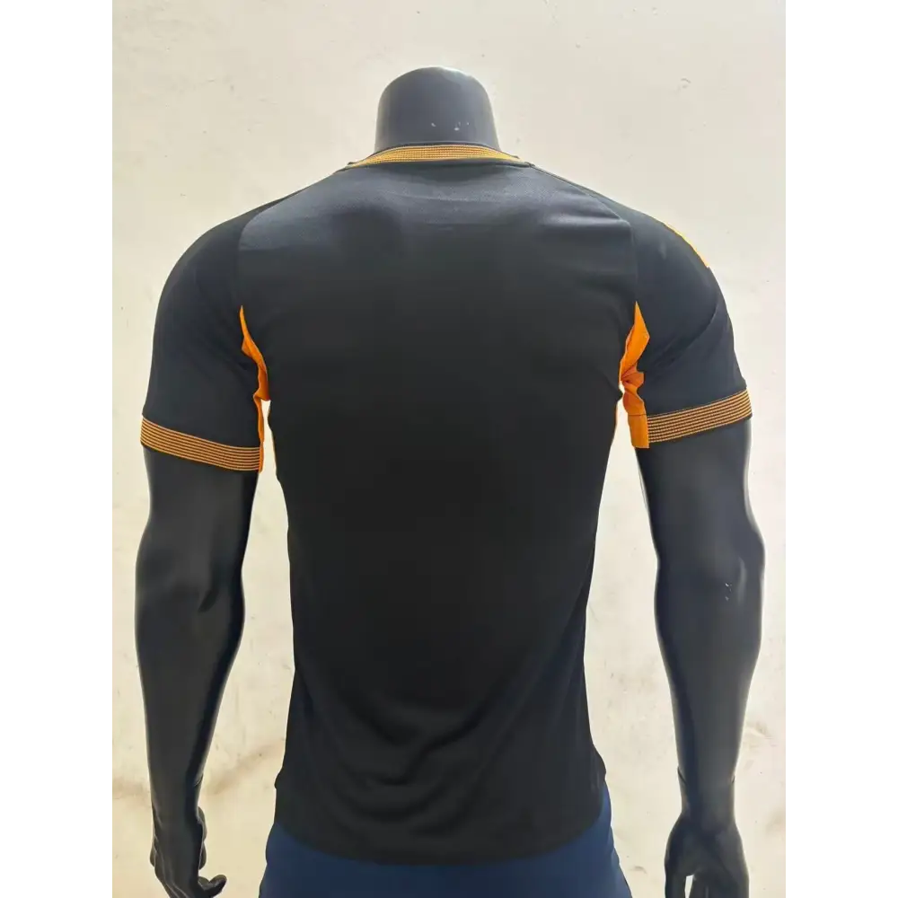 Real Madrid Black & Orange Jersey 2025/2026