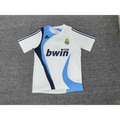 Real Madrid White Retro Training Jersey 2006/2007
