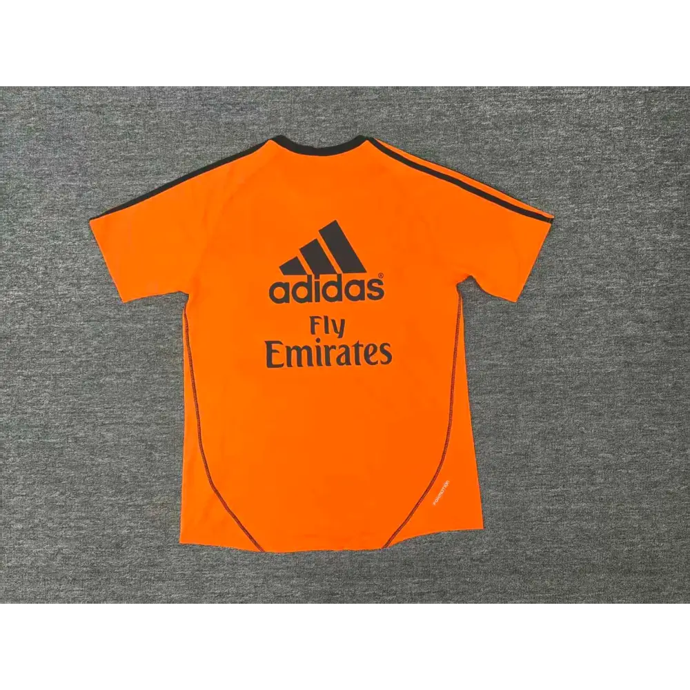 Real Madrid Training Retro orange 2013/2014 jersey