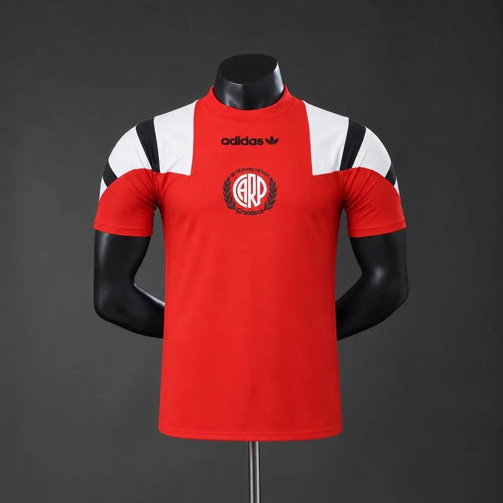 Maillot River Plate EQT Version Joueur 2026 Rouge Passe D