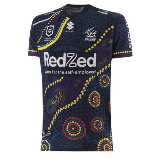 Rugby Melbourne Storm NRL 2026 Indigenous Trikot