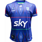 Maillot Rugby Warriors NRL 2026 Indigenous (Bleu)