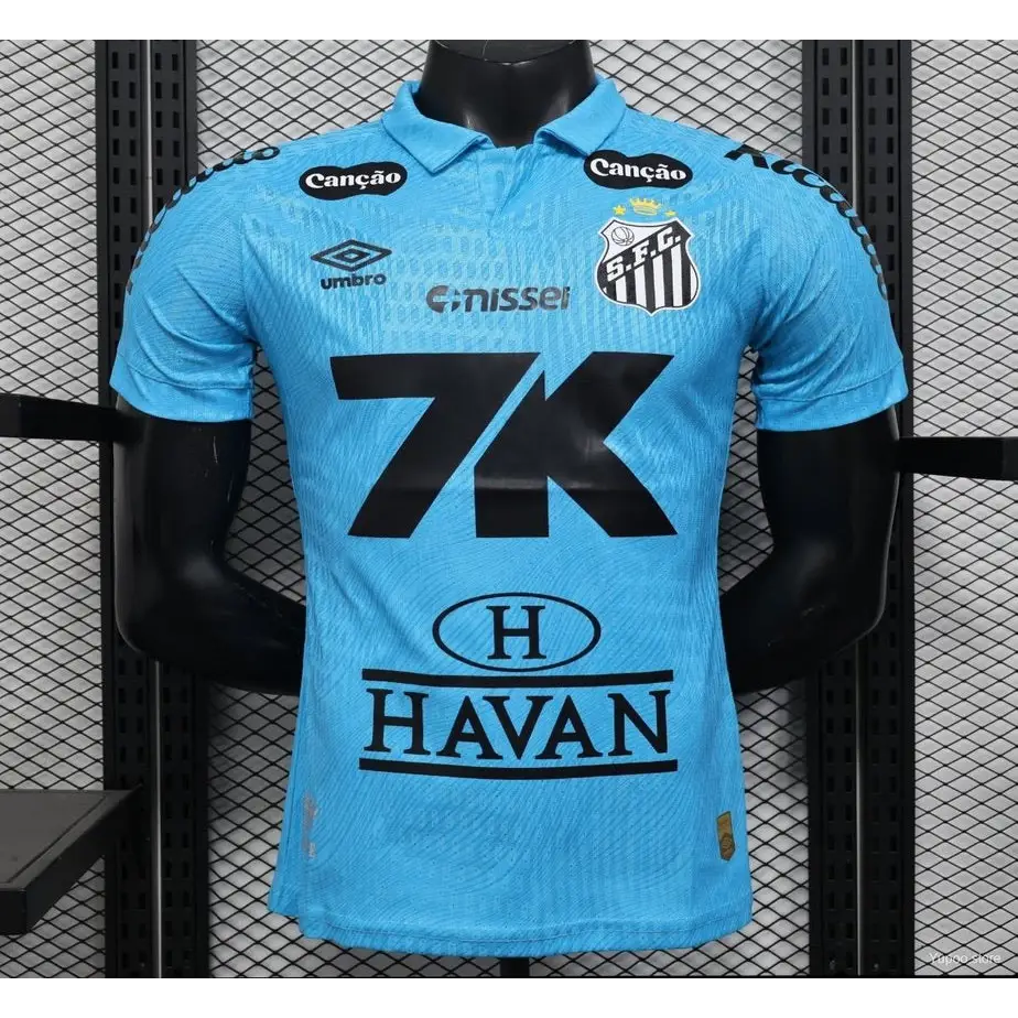 Santos Auswärtstrikot Spielerversion mit Sponsor 2025/2026