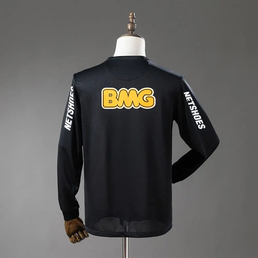 Santos Langarmtrikot 2011-2012 Schwarz