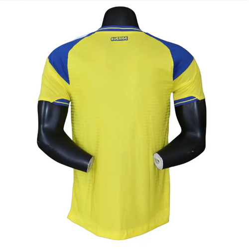 Maillot Suède Coupe du Monde 2026 Domicile Version Joueur Passe D