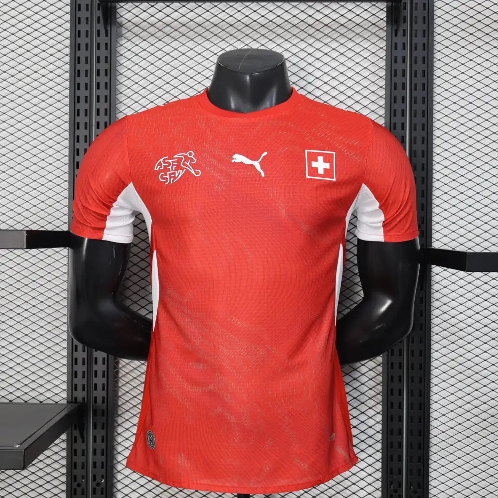Schweizer Heimtrikot Spielerversion Weltmeisterschaft 2026