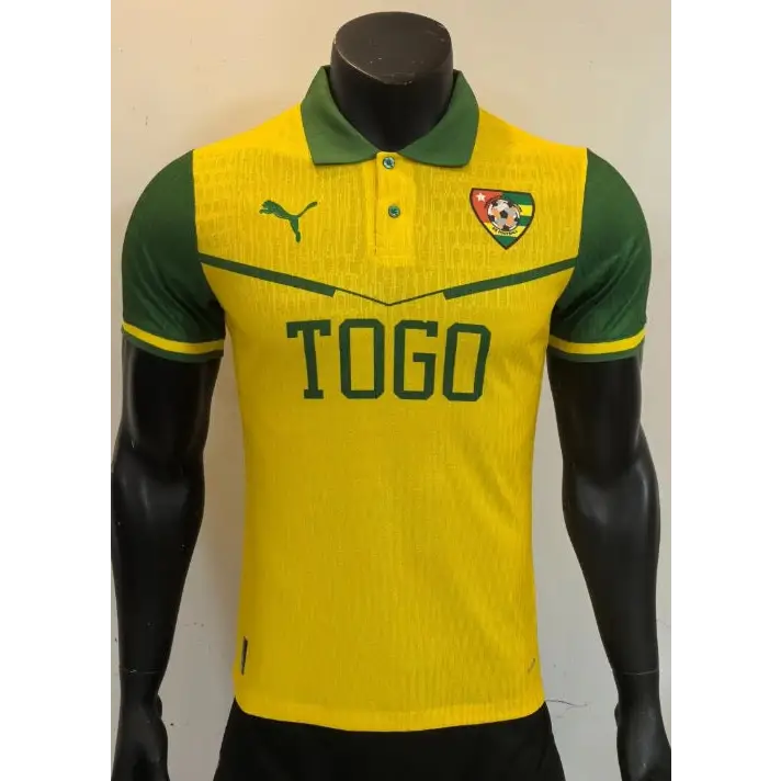 Togo Concept Trikot Gelb Spielerversion 2025/2026