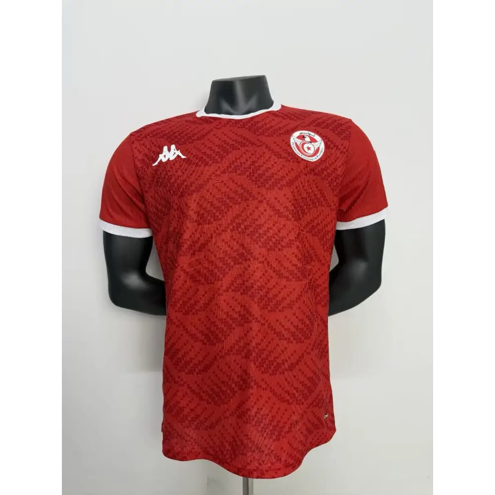 Maillot Tunisie Coupe du Monde 2026 Domicile Version joueur