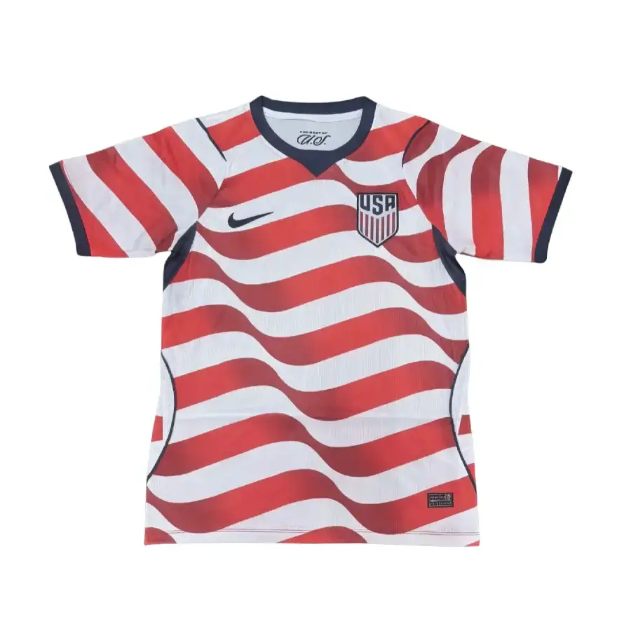 USA World Cup 2026 Red & White Jersey