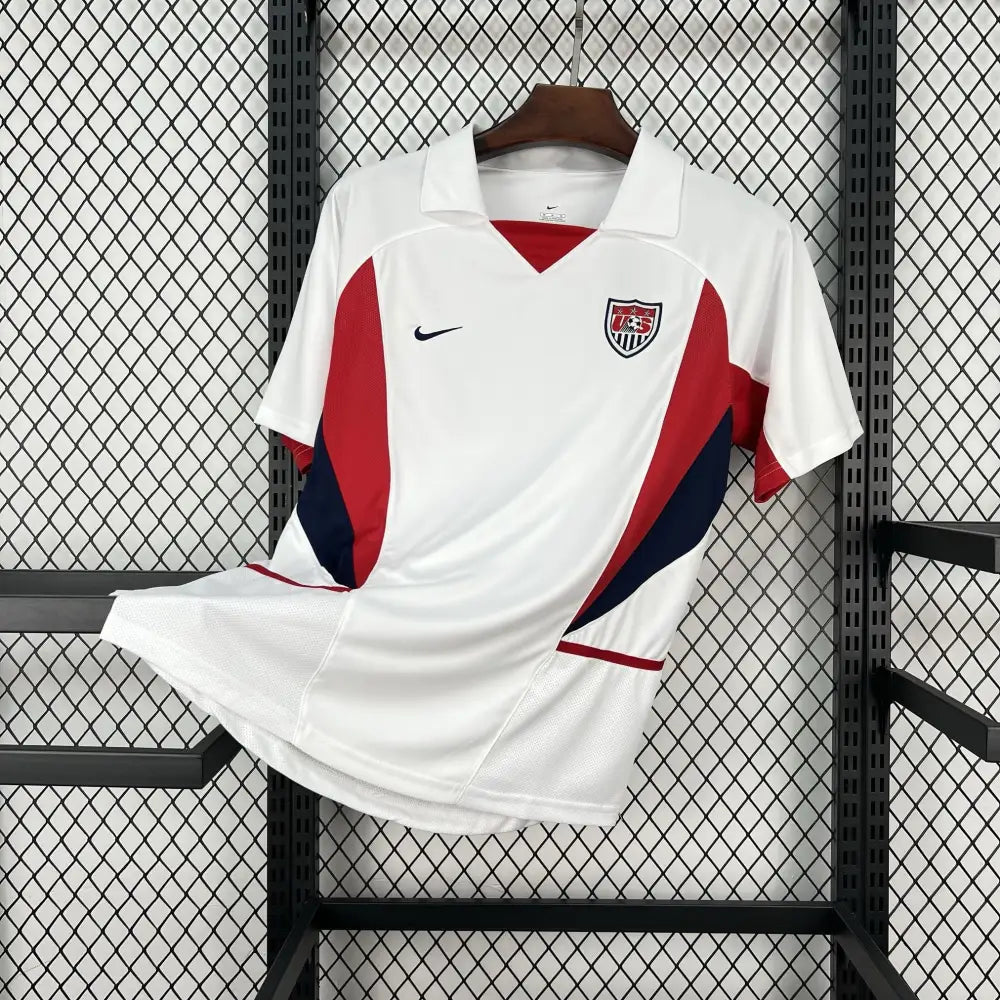 Maillot USA Domicile Retro 2002 Passe D