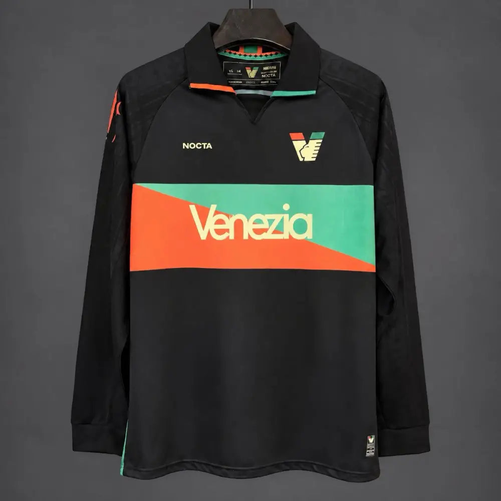 Maillot Venezia FC Domicile 2026/2027 Manches longues Sponsor Venezia Passe D