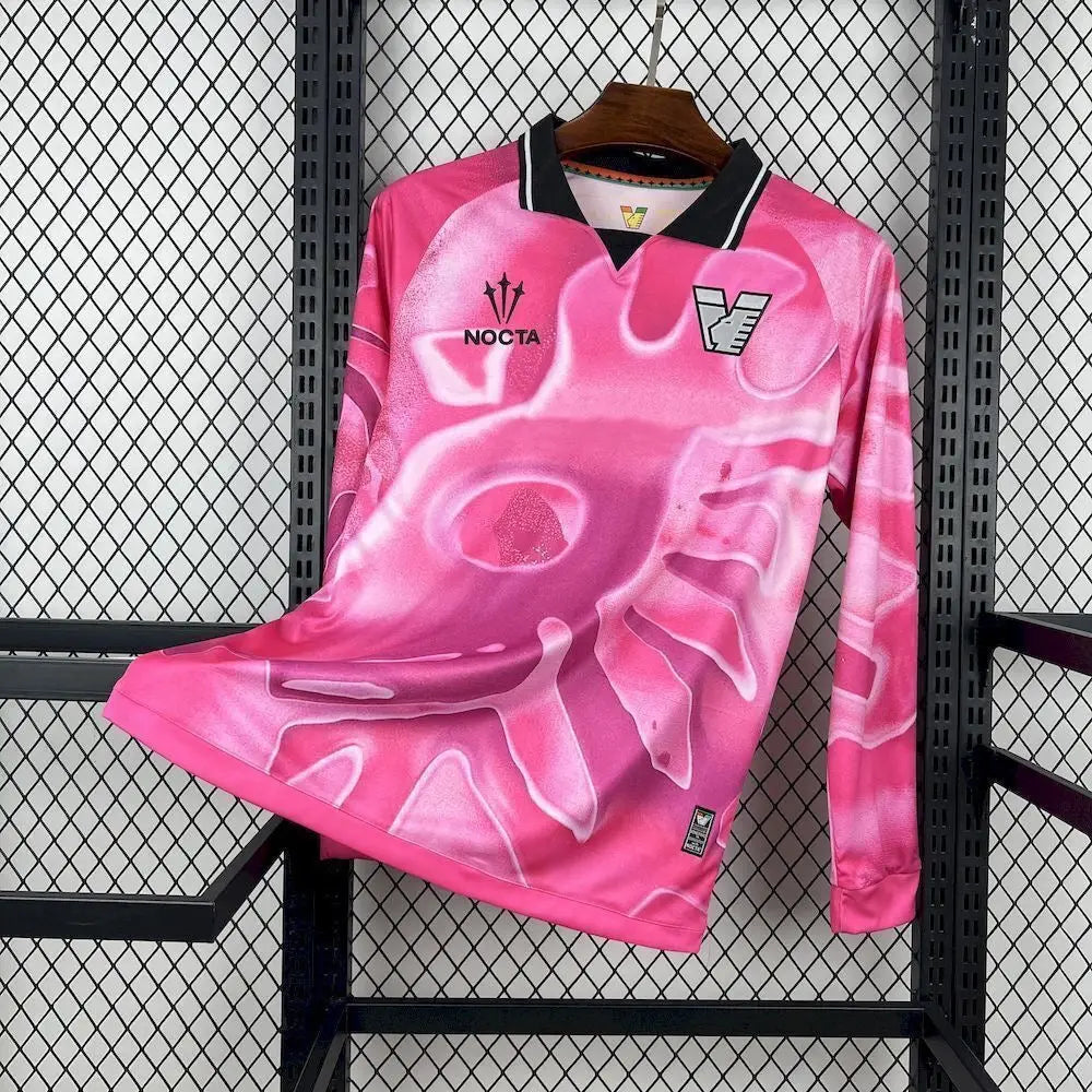 Venezia FC Nocta Pink Long-Sleeved Jersey 2025/2026
