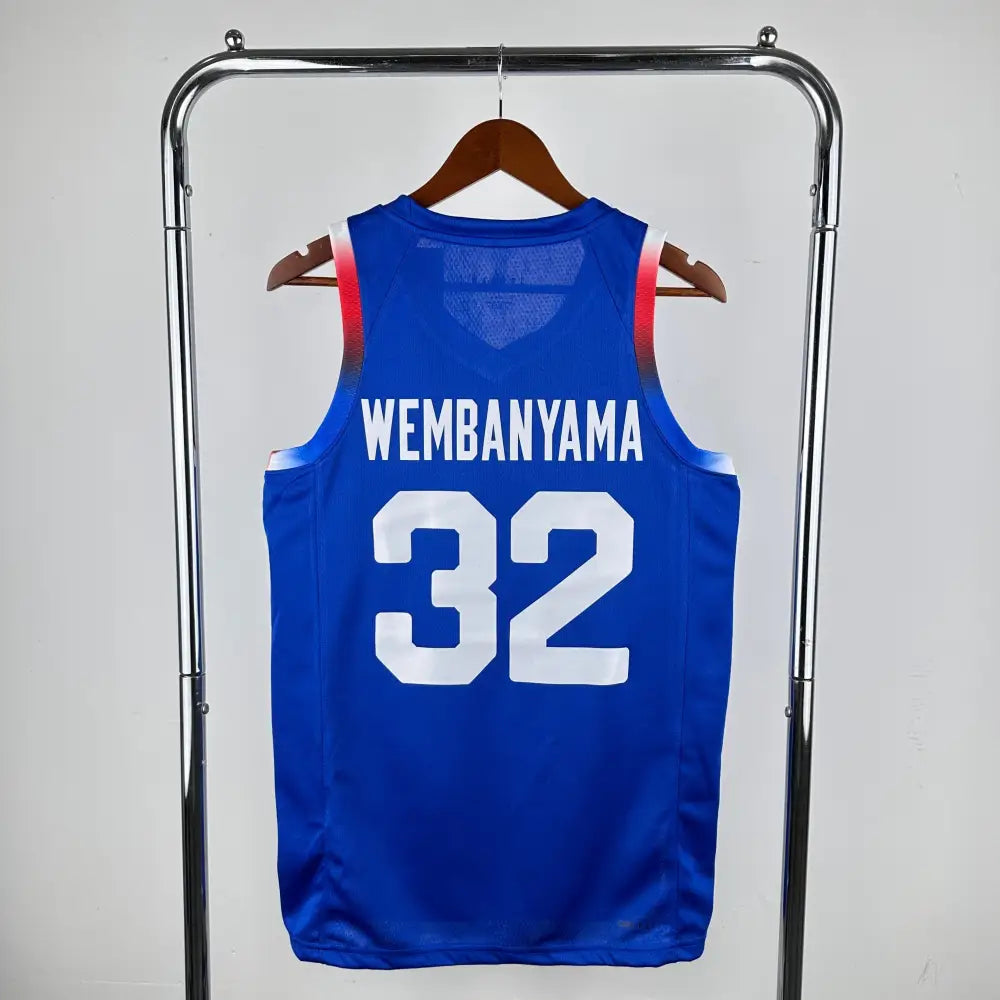 Trikot Victor Wembanyama Frankreich 2024/2025