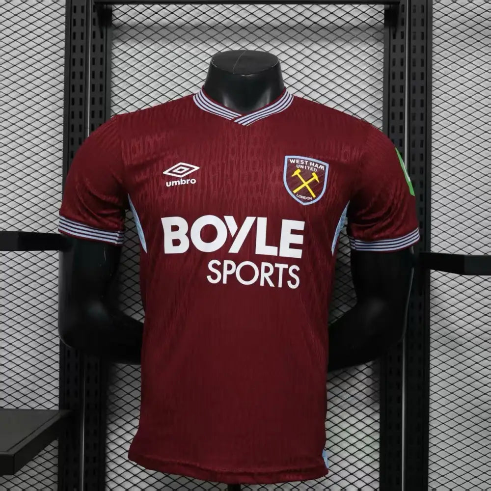 West Ham Heimtrikot Spielerversion 2025/2026