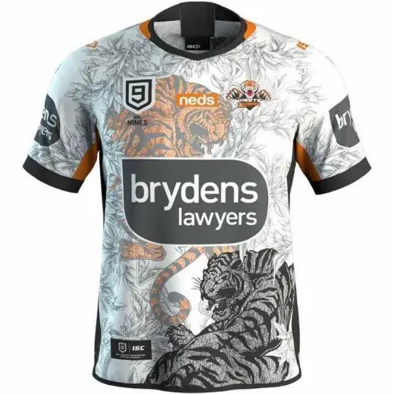 Maillot Rugby West Tigers NRL Nines 2020
