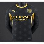Manchester City Extérieur 2026/2027 Version Joueur Manches longues Passe D