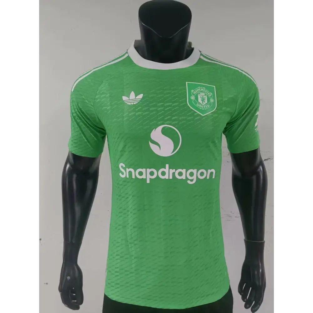 Manchester United Torwart Grün Spielerversion 2025/2026