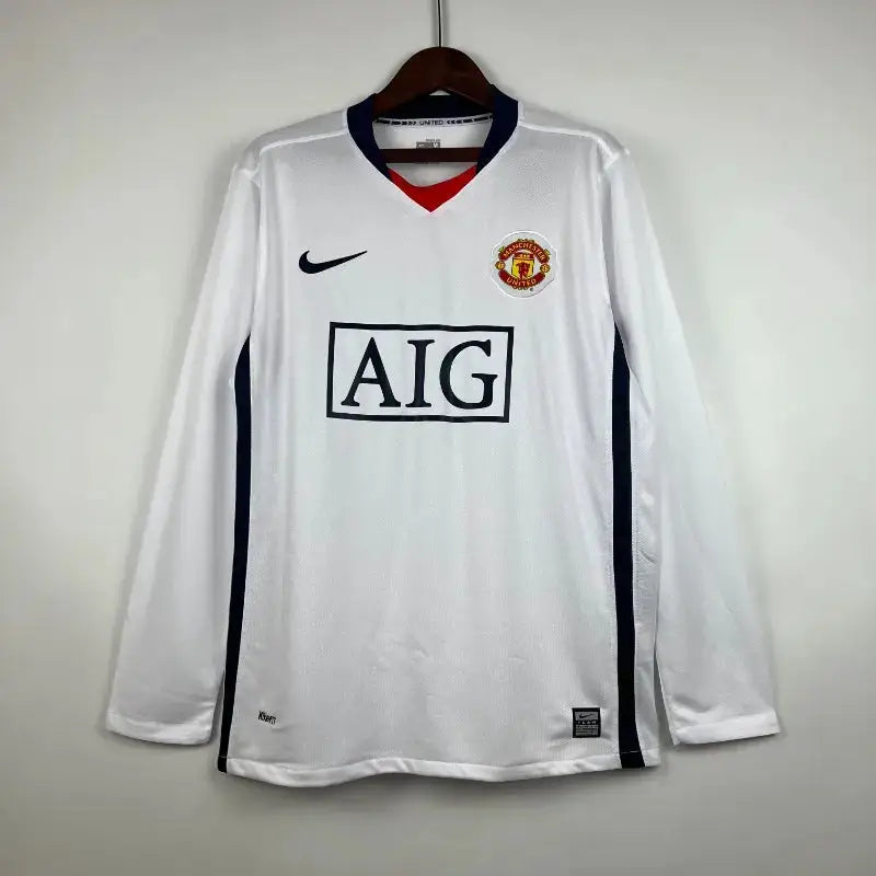 Manchester United Long Sleeve Away 2007/2008
