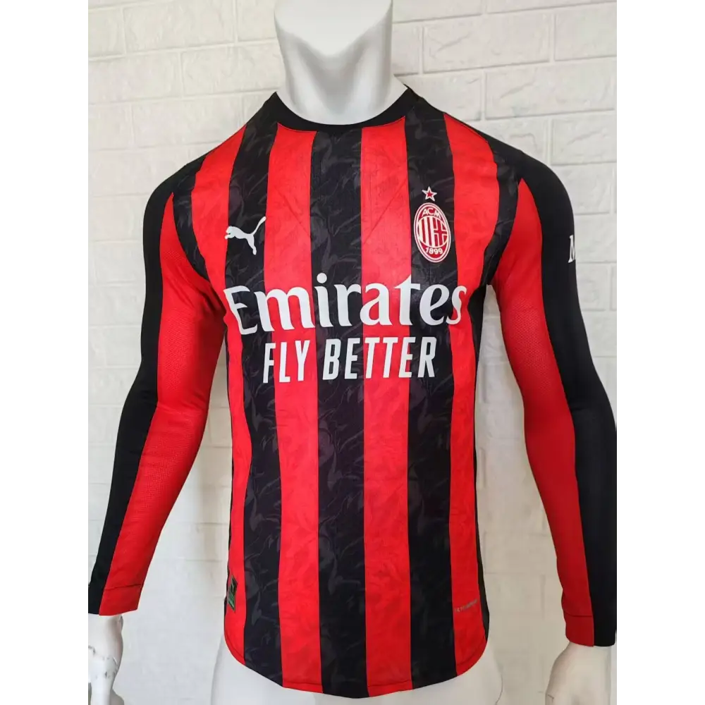 AC Mailand Heimtrikot Langarm Spielerversion 2025/2026