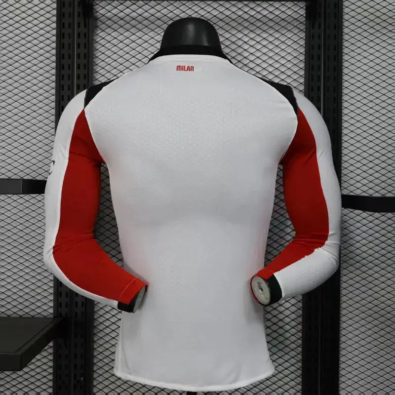 AC Mailand Langarm Auswärts Trikot Spielerversion 2025/2026