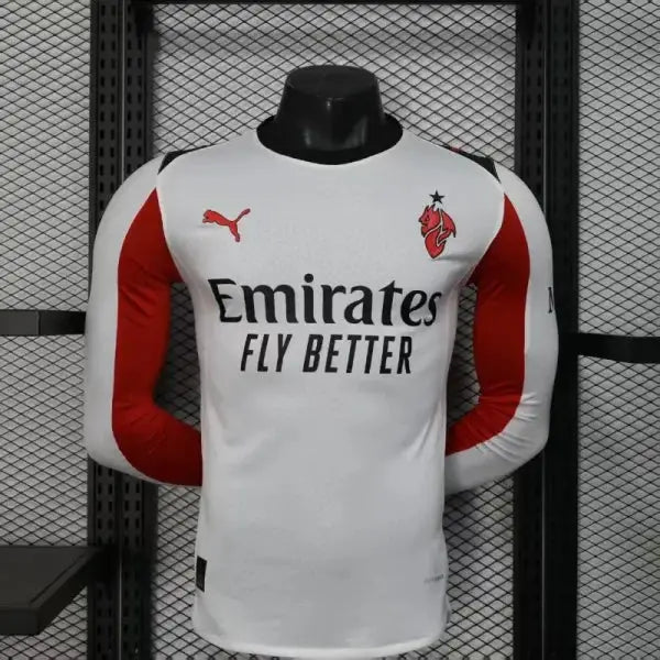 AC Mailand Langarm Auswärts Trikot Spielerversion 2025/2026