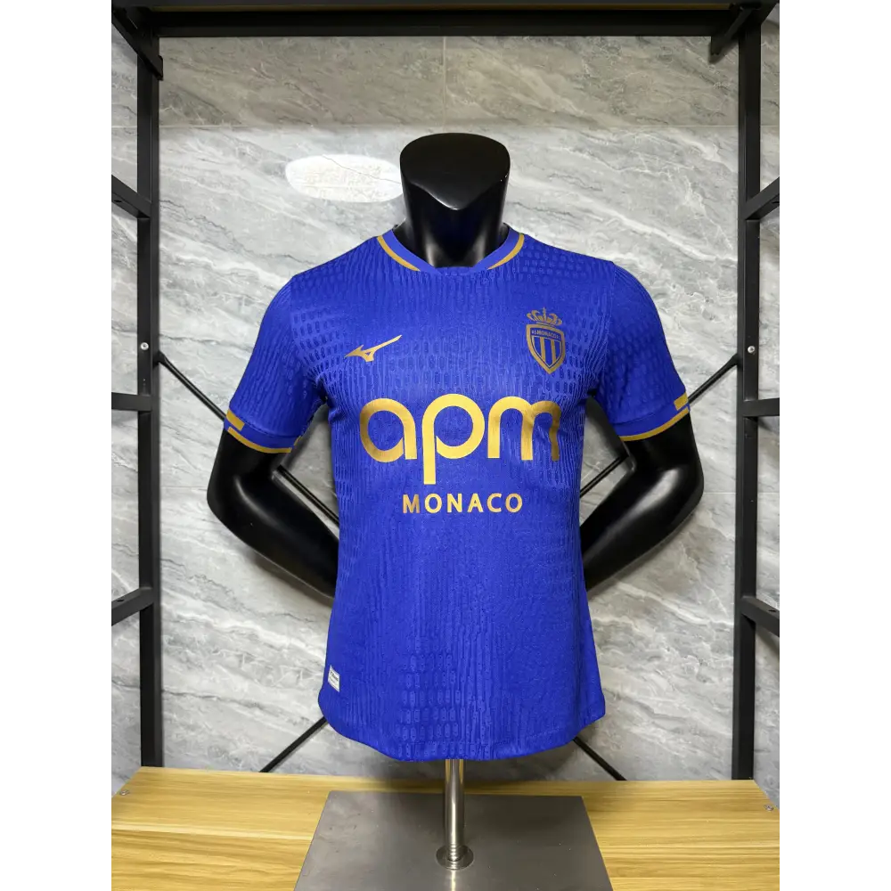Monaco Away Player Version Blue 2025/2026