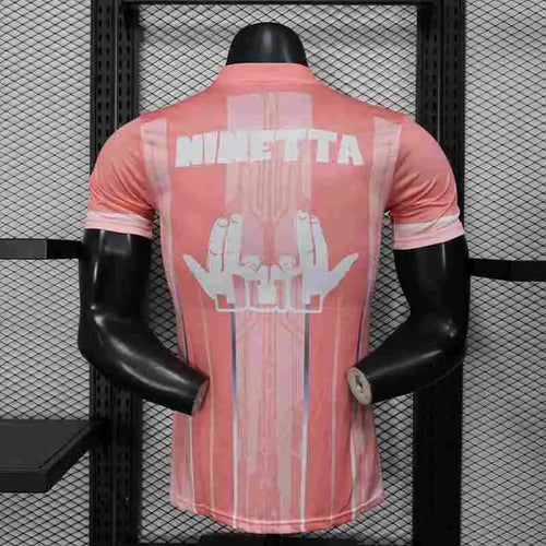Olympique de Marseille Rose Edition Jul Version Joueur 2025/2026 Passe D