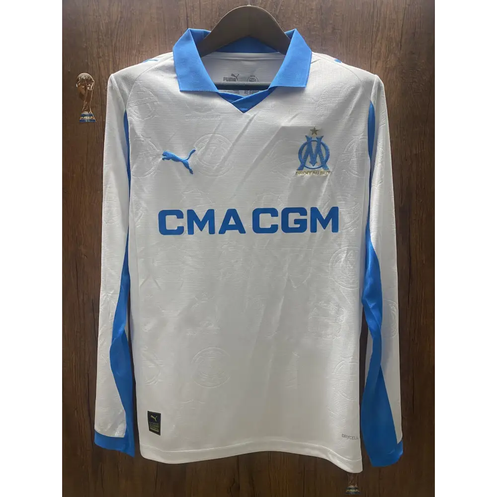 OM Olympique de Marseille Home Long Sleeved 2025/2026