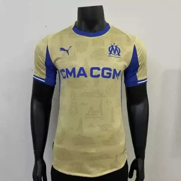 OM Olympique de Marseille Away 3 Player Version 2025/2026