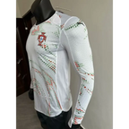 Portugal Auswärts Trikot Spielerversion Langarm 2025/2026