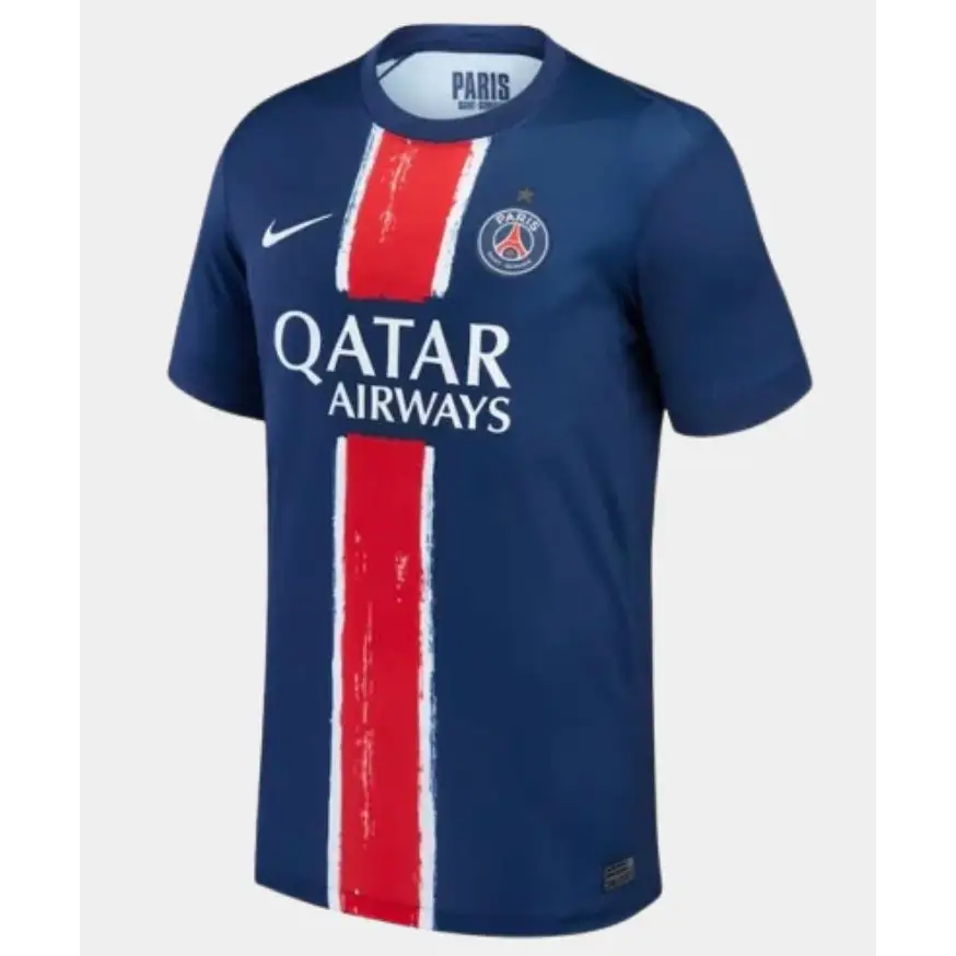 PSG Paris-Saint-Germain Heim Trikot Europameister 25 Sammlerstück 1 Stern