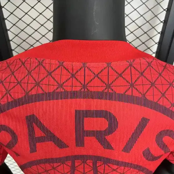 PSG Paris-Saint-Germain Trainingsshirt Rot Spielerversion 2025/2026
