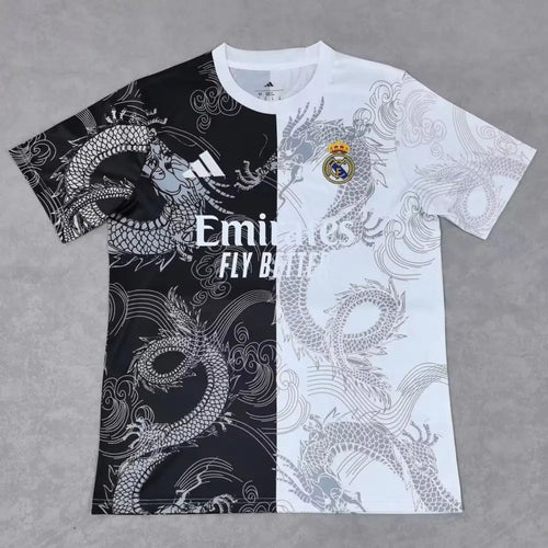 Real Madrid Concept Blanc/Noir Dragon 2025/2026 Passe D