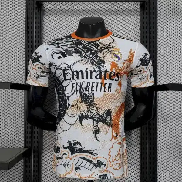 Real Madrid Drachen Weiß Spielerversion 2025/2026