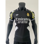Real Madrid Schwarz und Gold Spielerversion 2025/2026