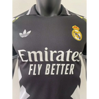 Real Madrid Schwarz und Gold Spielerversion 2025/2026
