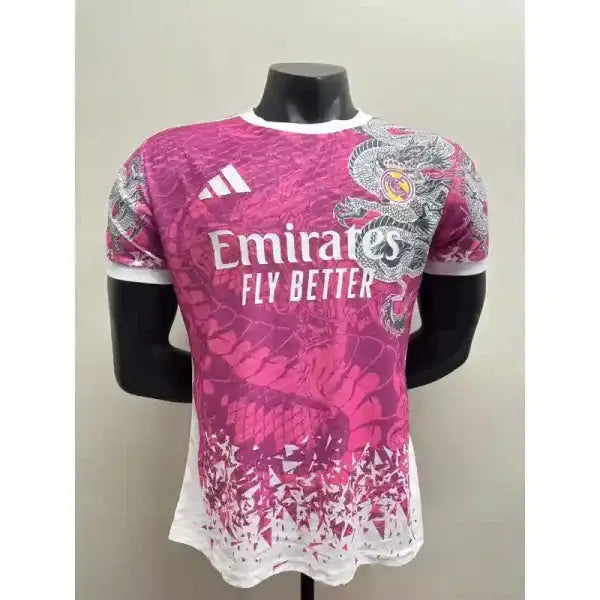 Real Madrid Sonderausgabe Rosa Drache Version Spieler 2025/2026