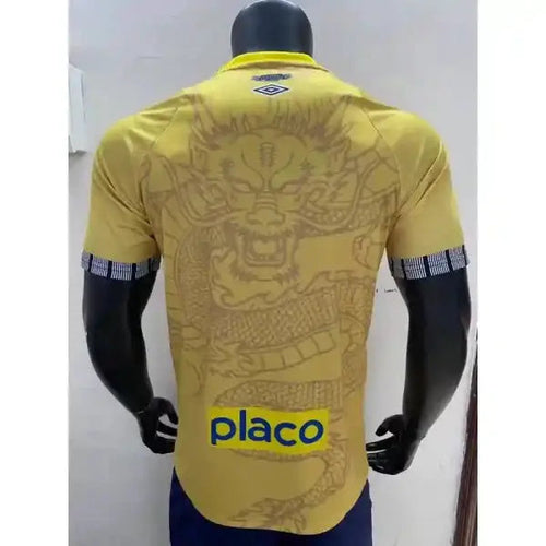 Santos Jaune Dragon Version Joueur 2025/2026 Passe D