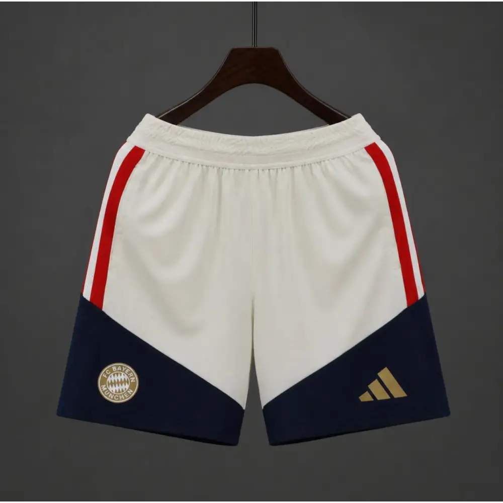 Short Bayern Munich Training 2026/2027 Blanc Passe D