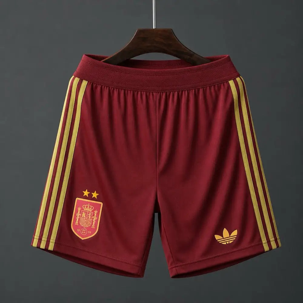 Short Espagne Extérieur Coupe du Monde 2026 2 étoiles Passe D